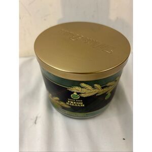 White Barn Bath and Body Works B&B Fresh‎ Balsam pine green 3 wick candle new